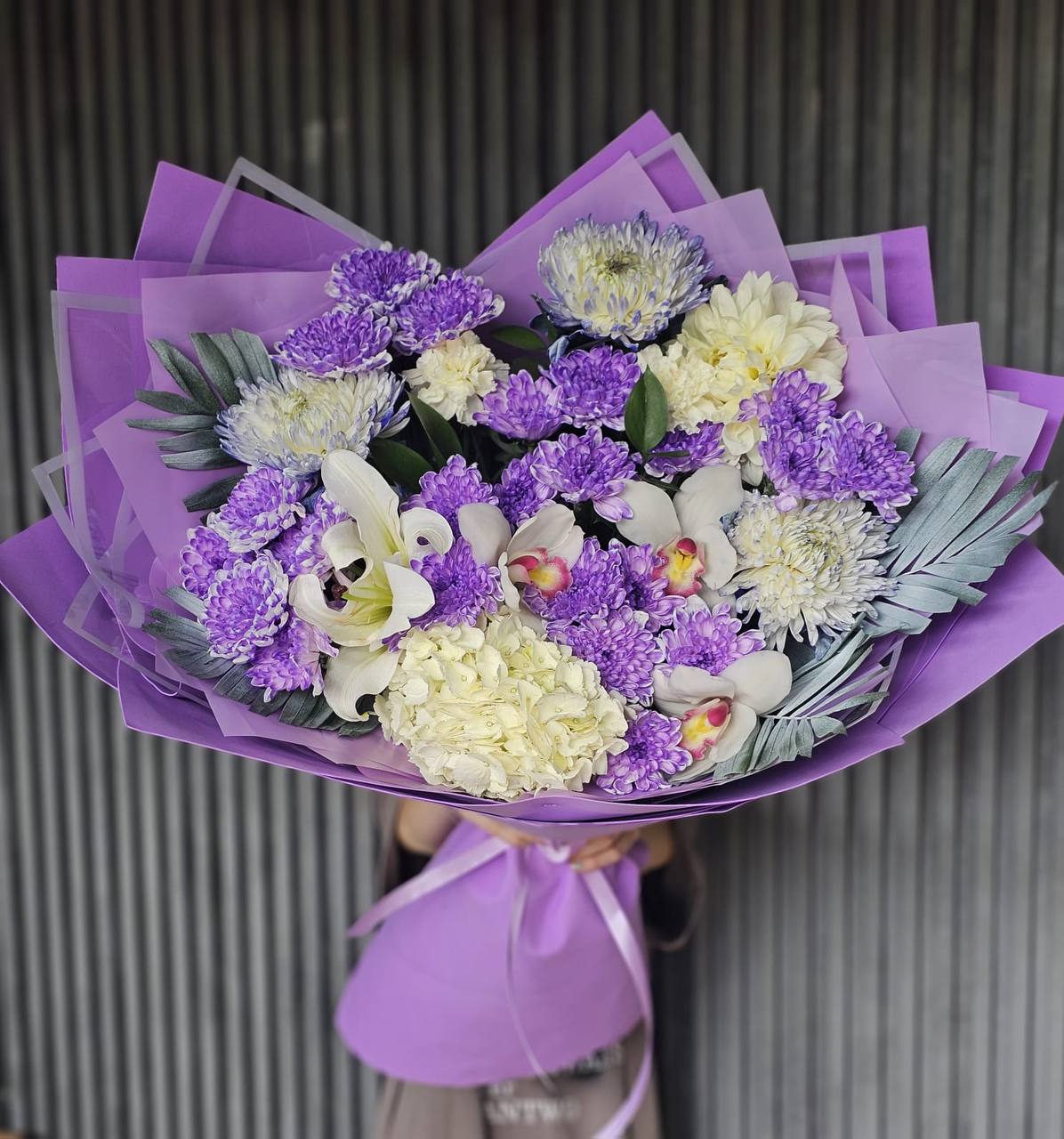 Сборный микс в фиолетовых оттенках