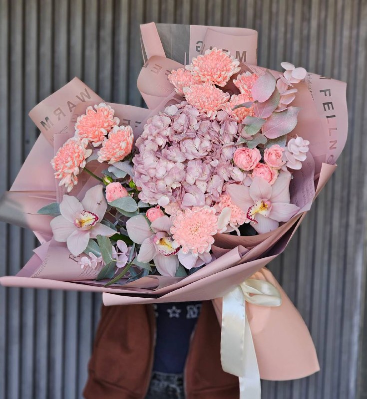 Пудровый микс цветов 